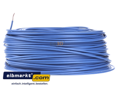 View on the right Verschiedene-Diverse H07V-K   1,5     hbl Single core cable 1,5mm² blue - H07V-K 1,5 hbl
