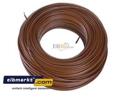 View top right Verschiedene-Diverse H07V-K   1,5      br Single core cable 1,5mm brown - H07V-K 1,5 br
