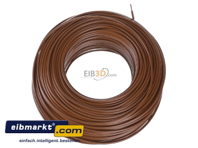 Top rear view Verschiedene-Diverse H07V-K   1,5      br Single core cable 1,5mm brown - H07V-K 1,5 br
