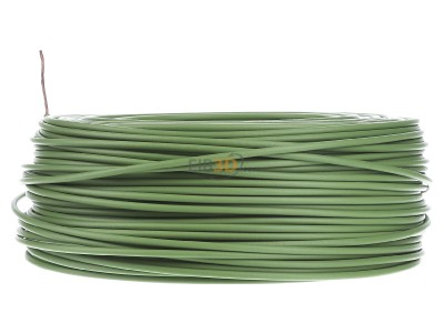 View on the right Diverse (H)07V-K 1,5 gn Single core cable 1,5mm green_ring 100m
