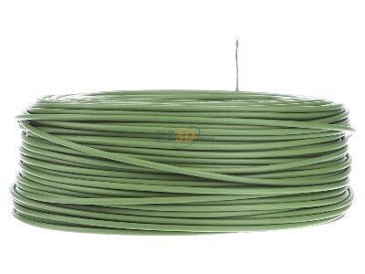 Back view Diverse (H)07V-K 1,5 gn Single core cable 1,5mm green_ring 100m
