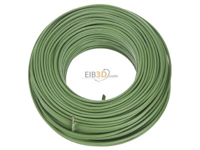 View up front Diverse (H)07V-K 1,5 gn Single core cable 1,5mm green_ring 100m
