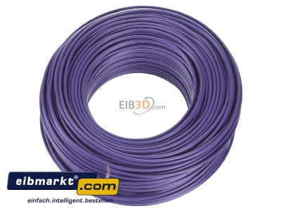 View up front Verschiedene-Diverse H07V-K   1,5     vio Single core cable 1,5mm violet - H07V-K 1,5 vio
