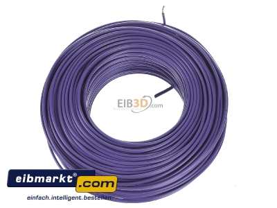 Top rear view Verschiedene-Diverse H07V-K   1,5     vio Single core cable 1,5mm violet - H07V-K 1,5 vio
