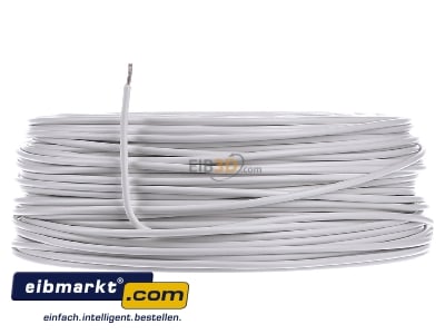 Front view Verschiedene-Diverse H07V-K   1,5      ws Single core cable 1,5mm white
