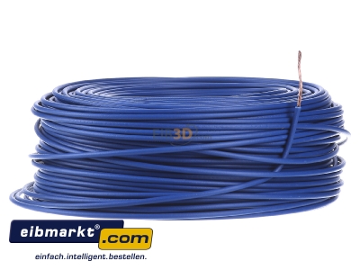 View on the left Verschiedene-Diverse H07V-K   1,5     dbl Single core cable 1,5mm blue - H07V-K 1,5 dbl
