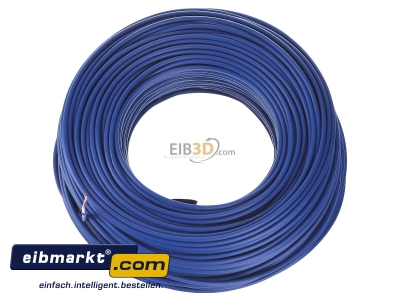View up front Verschiedene-Diverse H07V-K   1,5     dbl Single core cable 1,5mm blue - H07V-K 1,5 dbl
