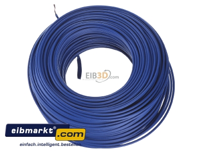 View top right Verschiedene-Diverse H07V-K   1,5     dbl Single core cable 1,5mm blue - H07V-K 1,5 dbl
