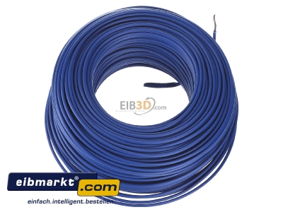 Top rear view Verschiedene-Diverse H07V-K   1,5     dbl Single core cable 1,5mm blue - H07V-K 1,5 dbl
