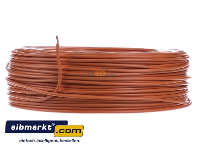 Front view Verschiedene-Diverse H07V-K   1,5      or Single core cable 1,5mm orange
