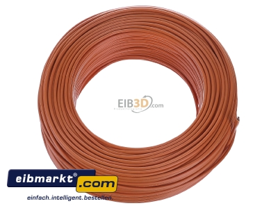 View top left Verschiedene-Diverse H07V-K   1,5      or Single core cable 1,5mm orange
