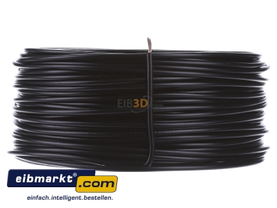 Front view Verschiedene-Diverse H07V-K   2,5      sw Single core cable 2,5mm² black

