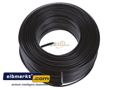 View up front Verschiedene-Diverse H07V-K   2,5      sw Single core cable 2,5mm² black
