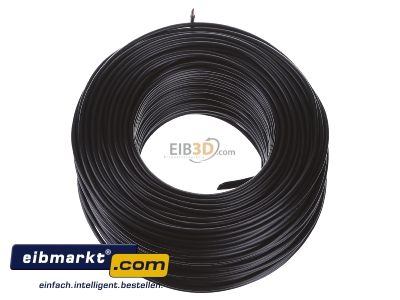 Top rear view Verschiedene-Diverse H07V-K   2,5      sw Single core cable 2,5mm² black
