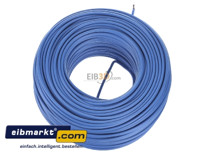 Top rear view Verschiedene-Diverse H07V-K   2,5     hbl Single core cable 2,5mm blue
