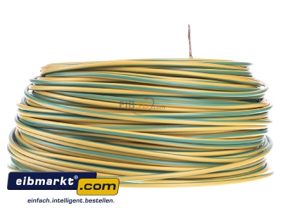Back view Verschiedene-Diverse H07V-K   2,5   gn/ge Single core cable 2,5mm green-yellow - H07V-K 2,5 gn/ge
