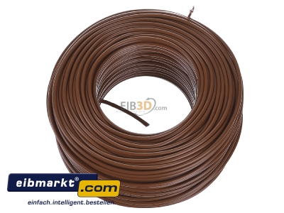 Top rear view Verschiedene-Diverse H07V-K   2,5      br Single core cable 2,5mm brown
