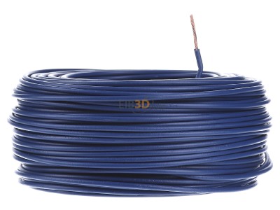 View on the left Diverse H07V-K 2,5 dbl Eca Single core cable 2,5mm blue_ring 100m
