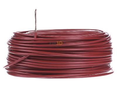 Front view Diverse H07V-K 4 rt Eca Single core cable 4mm red_ring 100m
