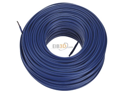View top right Diverse H07V-K 4 dbl Eca Single core cable 4mm blue_ring 100m

