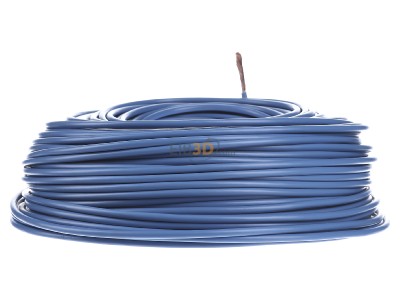 Back view Diverse H07V-K 6 hbl Eca Single core cable 6mm blue_ring 100m
