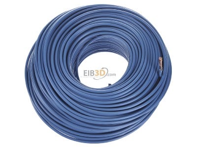 View top left Diverse H07V-K 6 hbl Eca Single core cable 6mm blue_ring 100m
