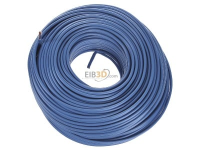 View top right Diverse H07V-K 6 hbl Eca Single core cable 6mm blue_ring 100m
