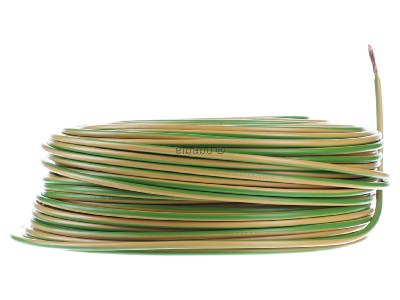 View on the left Diverse H07V-K 6 gn/ge Eca Single core cable 6mm� green-yellow_ring 100m

