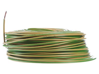 View on the right Diverse H07V-K 6 gn/ge Eca Single core cable 6mm� green-yellow_ring 100m
