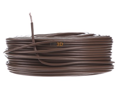 Front view Diverse H07V-K 6 br Eca Single core cable 6mm brown_ring 100m
