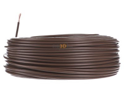 View on the right Diverse H07V-K 6 br Eca Single core cable 6mm brown_ring 100m
