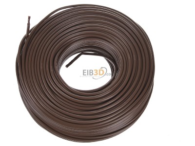 View top right Diverse H07V-K 6 br Eca Single core cable 6mm brown_ring 100m
