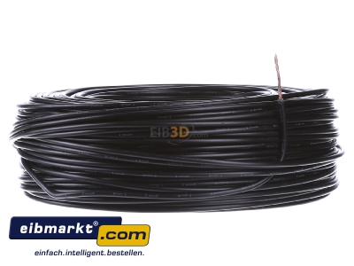 View on the left Verschiedene-Diverse H07V-K   1,5 sw Nr 1 Single core cable 1,5mm black - H07V-K 1,5 sw Nr 1
