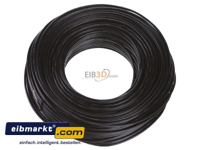 View up front Verschiedene-Diverse H07V-K   1,5 sw Nr 1 Single core cable 1,5mm black - H07V-K 1,5 sw Nr 1
