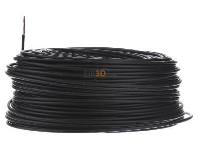 View on the right Diverse H07Z-K 2,5 sw Eca Single core cable 2,5mm² black 
