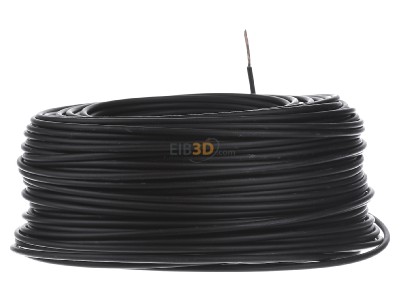 Back view Diverse H07Z-K 2,5 sw Eca Single core cable 2,5mm² black 
