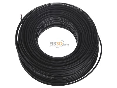 View top right Diverse H07Z-K 2,5 sw Eca Single core cable 2,5mm² black 
