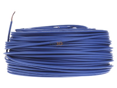 View on the right Diverse H07Z-K 2,5 hbl Eca Single core cable 2,5mm blue 
