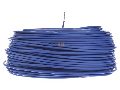 Back view Diverse H07Z-K 2,5 hbl Eca Single core cable 2,5mm blue 
