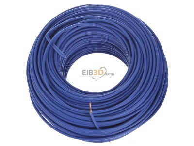 View up front Diverse H07Z-K 2,5 hbl Eca Single core cable 2,5mm blue 
