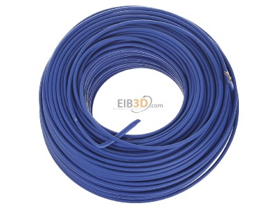 View top left Diverse H07Z-K 2,5 hbl Eca Single core cable 2,5mm blue 
