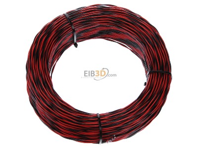 View up front Diverse YV 2x0,8/1,4 rt/sw Telecommunication cable_ring 100m
