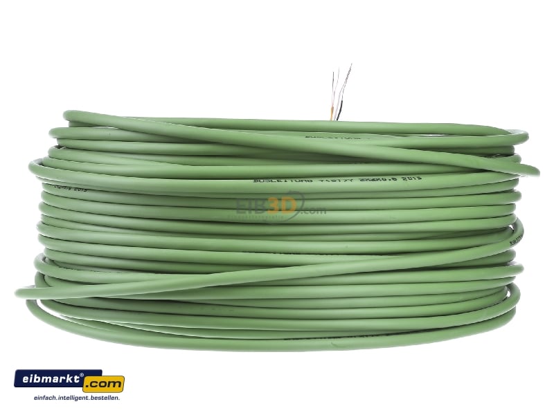 ST EIB-Busleitung Kabel grün J-Y Y 2x2x0,8 Datenkabel 50m  Industrieware EIB 