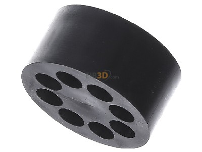 Top rear view Jacob WJ-DM 40/8x6,5 Flat sealing 32,3x6,5mm 
