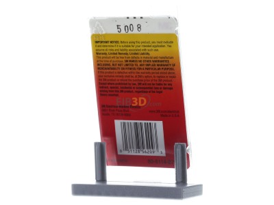 Ansicht hinten 3M SDR-4 (VE3) Kabelmark. Nachf�llrollen Ziffer 4, 3er Pack SDR-4 (Inhalt: 3)