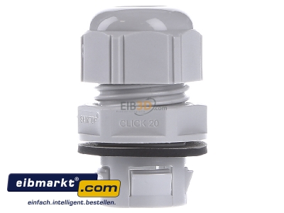 View on the right Lapp Zubehr CLICK M20 R7035 LGY Cable screw gland 
