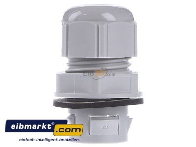 Back view Lapp Zubehr CLICK M20 R7035 LGY Cable screw gland 
