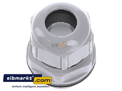 View up front Lapp Zubehr CLICK M20 R7035 LGY Cable screw gland 
