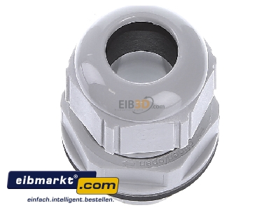View top left Lapp Zubehr CLICK M20 R7035 LGY Cable screw gland 
