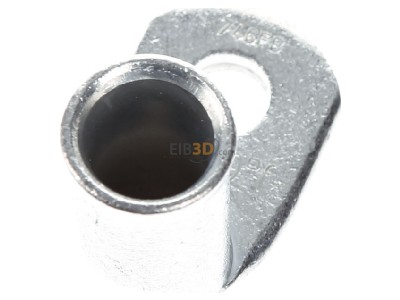 Ansicht oben hinten Klauke 746F/8 Rohrkabelschuh 50qmm 90Grad abgew. 